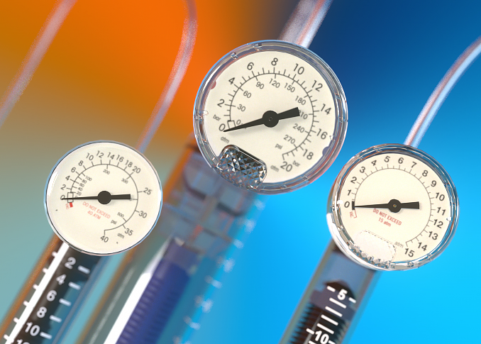 Different inflator gauges