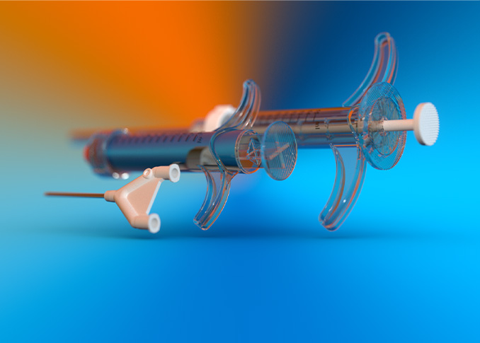 Gold Standard Biomaterial Delivery Devices