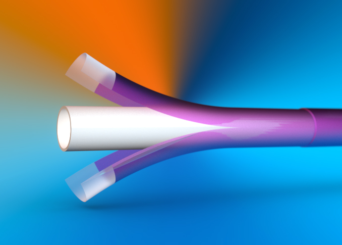 peeling away a masking layer